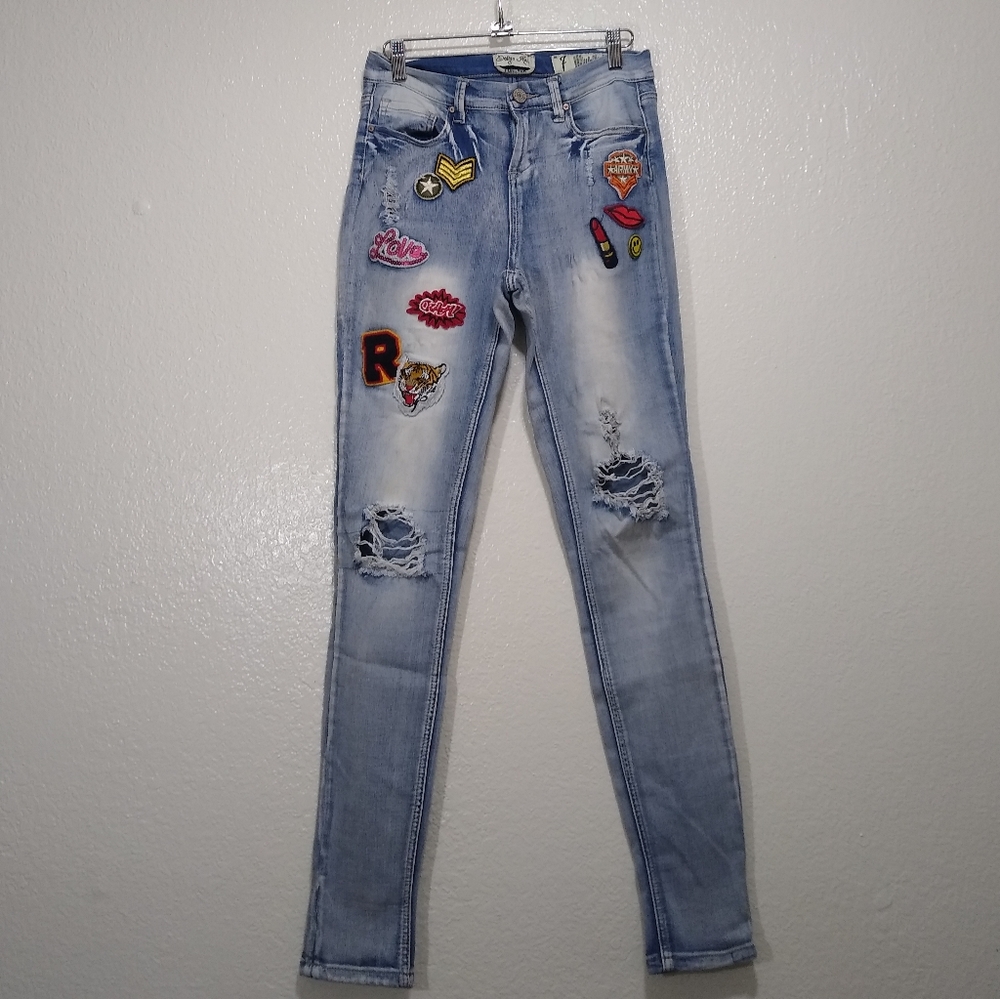 Indigo Rein jeans distressed size 7
